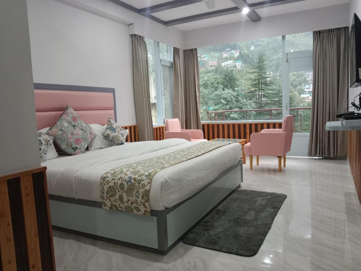 Apple Flower With Balcony And Mountain View Manali  Ngoại thất bức ảnh